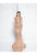 Terani Couture - 1811GL6452 Bedazzled Sheer Bateau Trumpet Dress In Brown