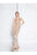 Terani Couture - 1811GL6454 Embellished Illusion Jewel Sheath Dress In Neutral