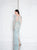 Terani Couture - 1811GL6460 Embellished Sheer Bateau Sheath Dress In Green and Neutral