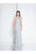 Terani Couture - 1811M6559 Embellished V-neck Sheath Dress In Silver