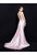 Terani Couture - 1811P5230 Halter Neck Trumpet Dress With Train In Pink
