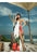 Terani Couture - 1811P5832 Two Tone Floral Print A-line Dress In White and Red