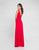 Terani Couture - 1812B5432 Sleeveless V Back Long Dress In Red