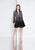 Terani Couture - 1812C6042 Bishop Sleeved Cocktail Dress In Black