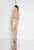 Terani Couture - 1812C6052 Floral Embellished Cocktail Dress In Neutral and Multi-Color