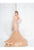 Terani Couture - 1812GL5590 Embellished Sweetheart Mermaid Dress In Neutral