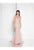 Terani Couture - 1812GL5596 Sheer Embellished Mermaid Gown In Pink