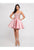 Terani Couture - 1812P5044 Embellished Sweetheart A-line Dress In Pink