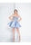 Terani Couture - 1812P5044 Embellished Sweetheart A-line Dress In Blue