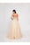 Terani Couture - 1812P5404 Beaded Sweetheart Tulle Ballgown In Nude