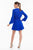 Terani Couture - 1822C7055 Crystal Accented Kimino Style Dress in Blue