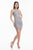 Terani Couture - 1822H7829 Crystal Embellished Jewel Fitted Dress in Blue