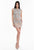 Terani Couture - 1822H7833 Embellished Jewel Neck Sheath Dress in Silver