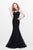 Primavera Couture - Sparkling Mermaid Gown 1826 in Black