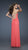 La Femme - Ruched Semi-Sweetheart Long A-line Dress 18277 In Pink