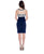 Decode 1.8 - Floral Cocktail Dress 183105 in Blue