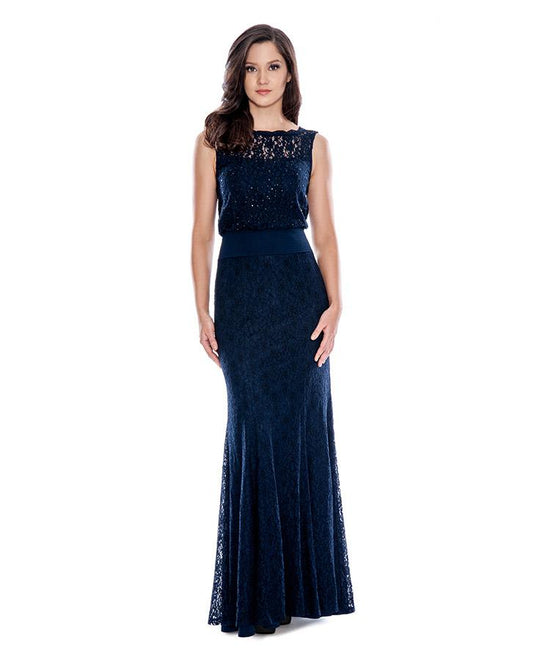 Decode 1.8 - Sequined Blouson Dress 183151 in Blue