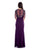 Decode 1.8 - Draped Jersey Dress 183213 in Purple