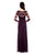 Decode 1.8 - Jewel Neckline Embellished Long Dress 183220 in Purple