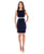 Decode 1.8 - Sleeveless Bateau Neck Dress 183519 in Blue
