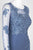 Decode 1.8 - Jersey Knit Dress with Floral Lace Applique 183577 In Blue
