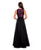 Decode 1.8 - Beaded Sleeveless A-Line Dress 183772 in Purple and Black