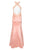 Decode - 183859 Lace Applique Satin Long Gown In Orange