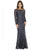 Decode 1.8 - Off-Shoulder Lace Long Dress 183916 in Gray