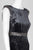 Decode 1.8 - 184290 Embellished Bateau Velvet Trumpet Dress In Gray