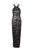 Decode 1.8 - 184400 Sequined Halter Dress with Back Cutouts In Black and Pink