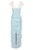Decode - 184479 Embellished Tiered Sheath Dress In Blue
