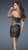 La Femme - Strapless Embellished Cocktail Dress 18451  In Black and Gold