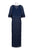 Decode 1.8 - 184667 Floral Lace Embroidered Column Dress In Blue