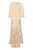 Decode - 184730 Cape Overlay Soutache Long Dress In Neutral