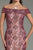 Feriani Couture - 18513 Off Shoulder Lace Floral Mermaid Gown In Pink