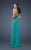La Femme - 18566 Spectacular Strapless Sweetheart Evening Gown In Green