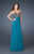 La Femme - 18581 Embellished Sweetheart A-line Dress In Green