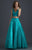 Madison James - 18-613 Two Piece Glitter Printed A Line Gown In Green