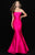 Madison James - 18-635 Strapless Mikado Mermaid Gown In Pink