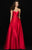 Madison James - 18-643 Strapless Sweetheart A-Line Gown In Red