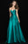 Madison James - 18-643 Strapless Sweetheart A-Line Gown In Green