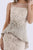 Feriani Couture - 18655 Embellished Illusion Bateau Peplum Sheath Dress In Neutral and Gray
