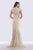 Feriani Couture - 18660 Embellished Sweetheart Sheath Dress In Neutral