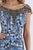 Feriani Couture - 18676 Embellished Floral Evening Dress In Blue