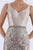 Feriani Couture Sleek Embroidered Lattice Cocktail Dress 18690