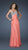 La Femme - 18695 Beaded Chiffon A-line Dress in Orange
