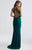 Madison James - 18-698 Beaded Cutout Sheath Sleeveless Jersey Dress - 1 Pc. Purple in size 12 Available