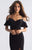 Madison James Two Piece Off-Shoulder Evening Gown