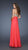 La Femme - Layered Long Dress with Embellished Bodice 18774 in Orange
