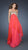 La Femme - Layered Long Dress with Embellished Bodice 18774 in Orange